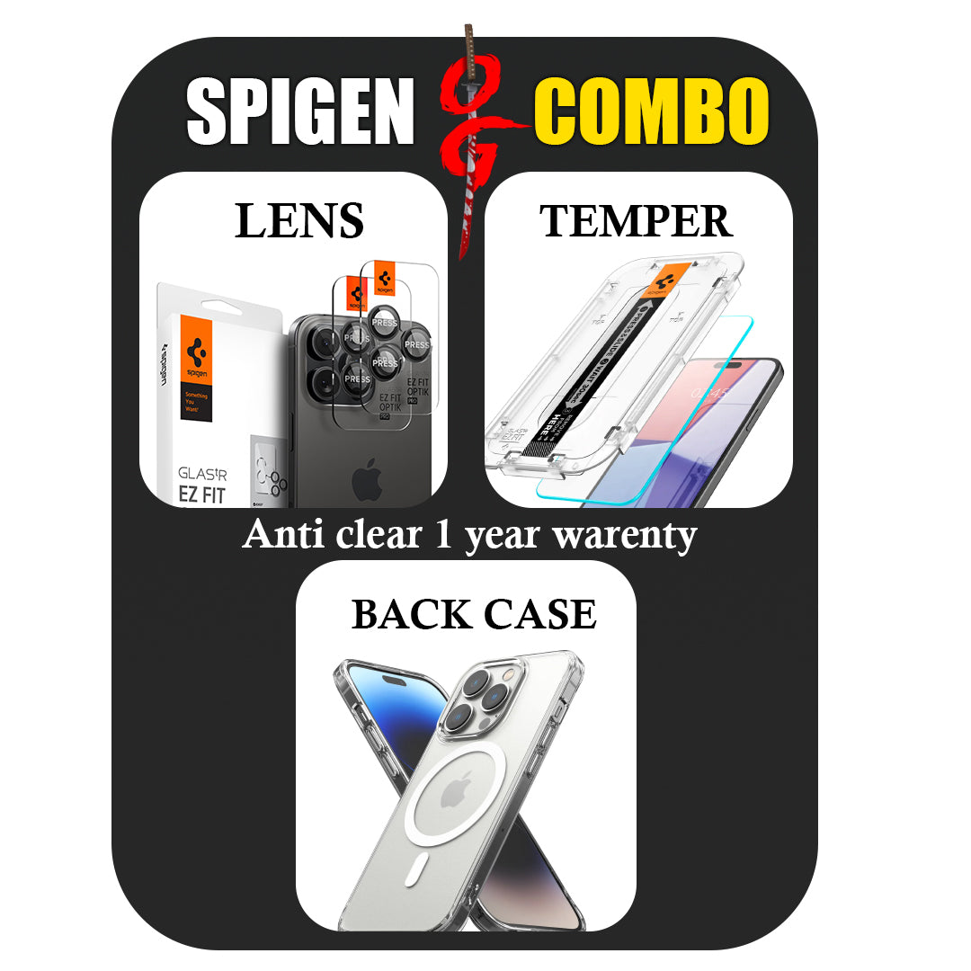 3-in-1 Premium Pack) OG Combo for iPhones – All Models – Akhil