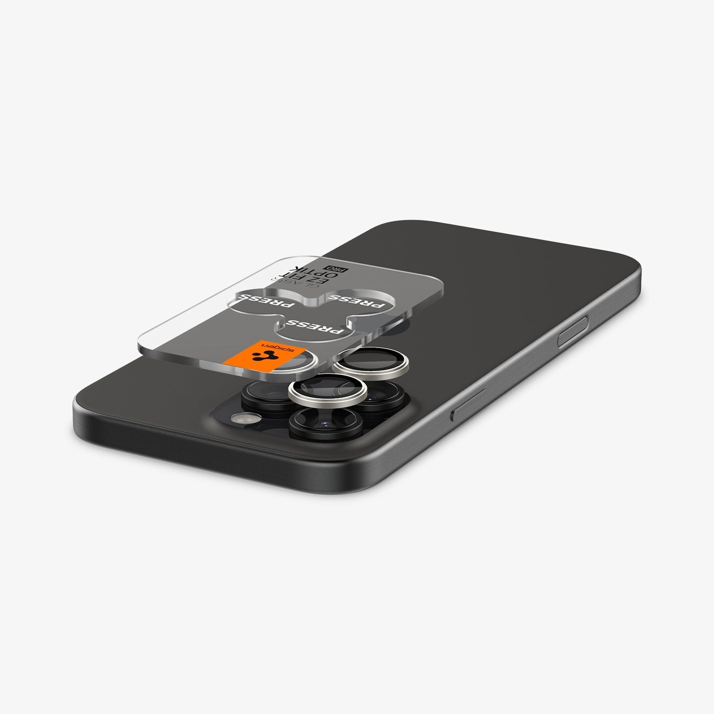 Spigen EZ Fit Optik Pro Tempered Glass Camera Lens Protector Guard for iPhones