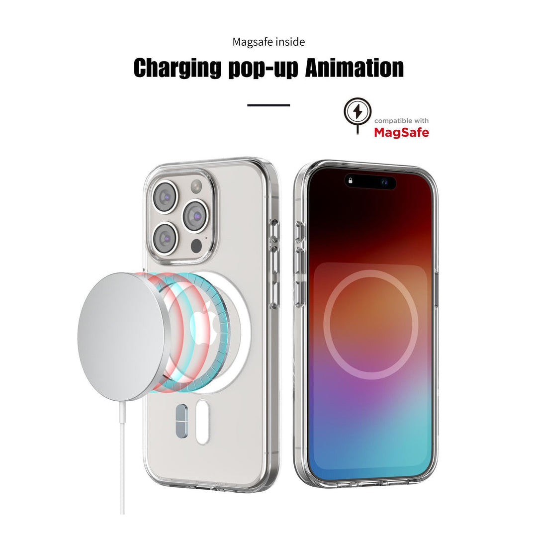 Anti-Yellow Clear Case for iPhones All Models  | Zero-Yellowing Formula | Mag-Saf Compatible | Drop Protection